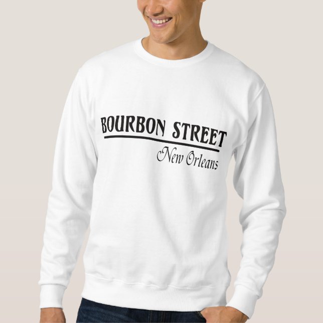 Bourbon-Straße New Orleans Sweatshirt (Vorderseite)