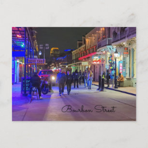 Bourbon Street Postcard Postkarte
