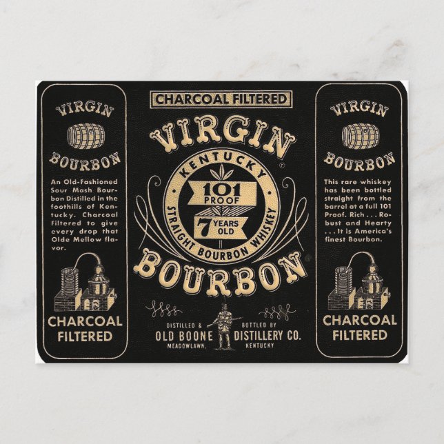 Bourbon-Werbespot Postkarte (Vorderseite)