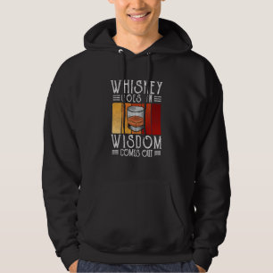 Bourbon Whiskey kommt rein Weisheit kommt raus 1 Hoodie