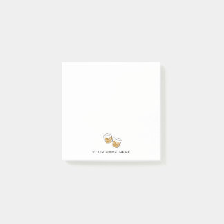 Bourbon/Whiskey Post-it Klebezettel