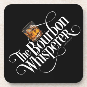 Bourbon-Whisperer-Coaster Getränkeuntersetzer