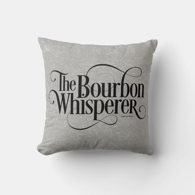 Bourbon Whisperer Kissen (Vorderseite)