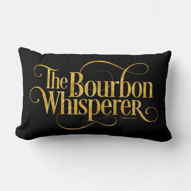 Bourbon Whisperer Lendenkissen (Vorderseite)