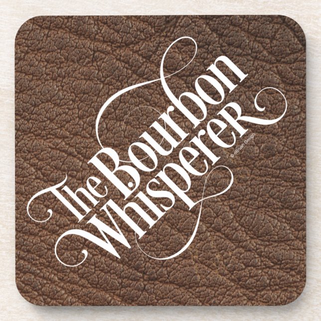 Bourbon Whisperer Untersetzer (Vorderseite)