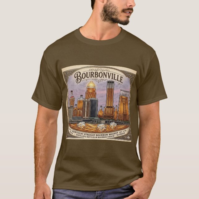 Bourbonville T-Shirt (Vorderseite)