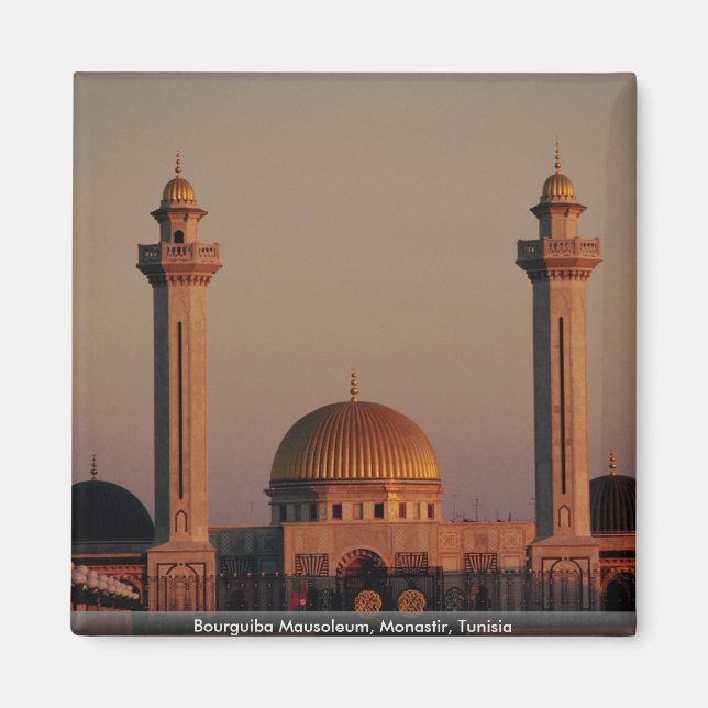 Bourguiba Mausoleum, Monastir, Tunesien Magnet (Vorne)
