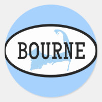 Bourne, MA Sticker