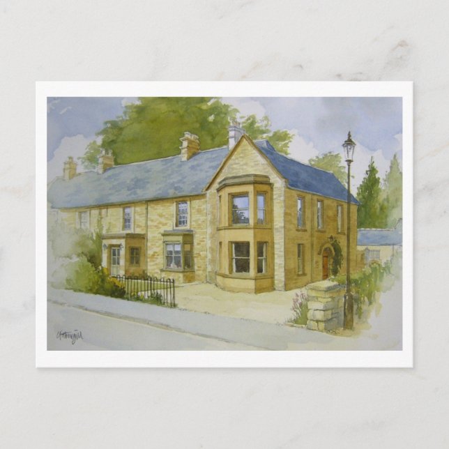 Bourton House Postcard Postkarte (Vorderseite)