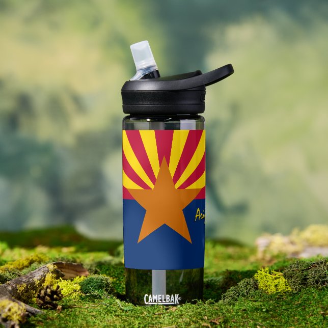 bouteille Arizona, drapeau patriotique Arizona (Extérieur)