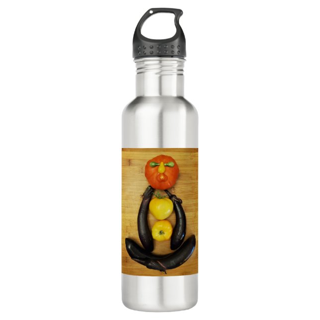 Bouteille d'aubergine Yogi (Devant)