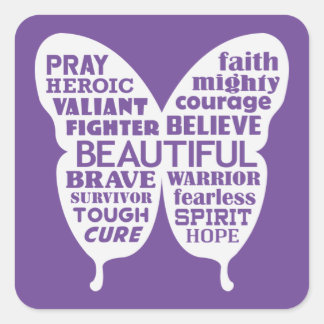 BOUTEILLE DE CANCER - Stickers ENCOURAGEANTS