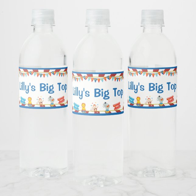 Bouteille de Circus Étiquettes Carnaval (Bouteilles)