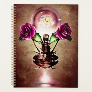 Bouteille de parfum flottante Steampunk