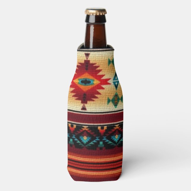 Bouteille de plaisir motif du sud-ouest glacière (Bottle Devant)
