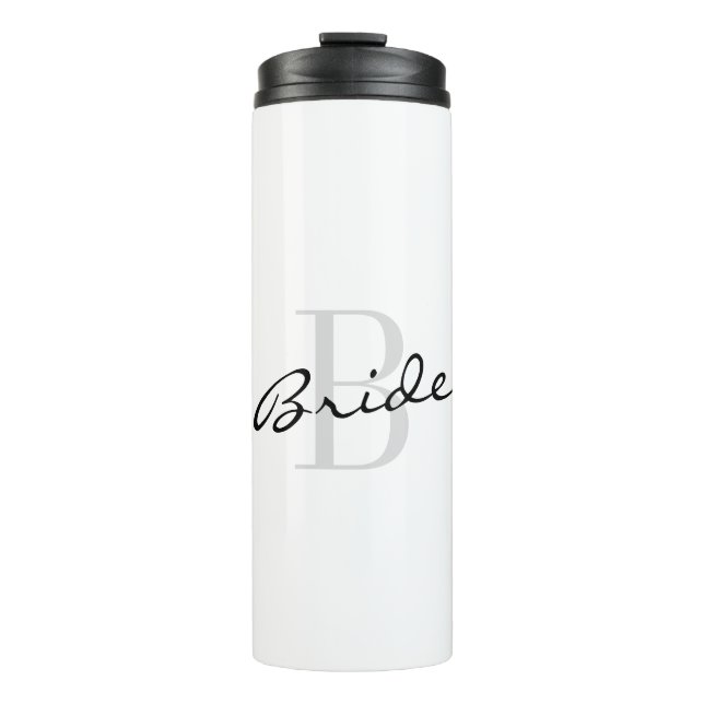 Bouteille de voyage monogramme thermique BRIDE per (Devant)