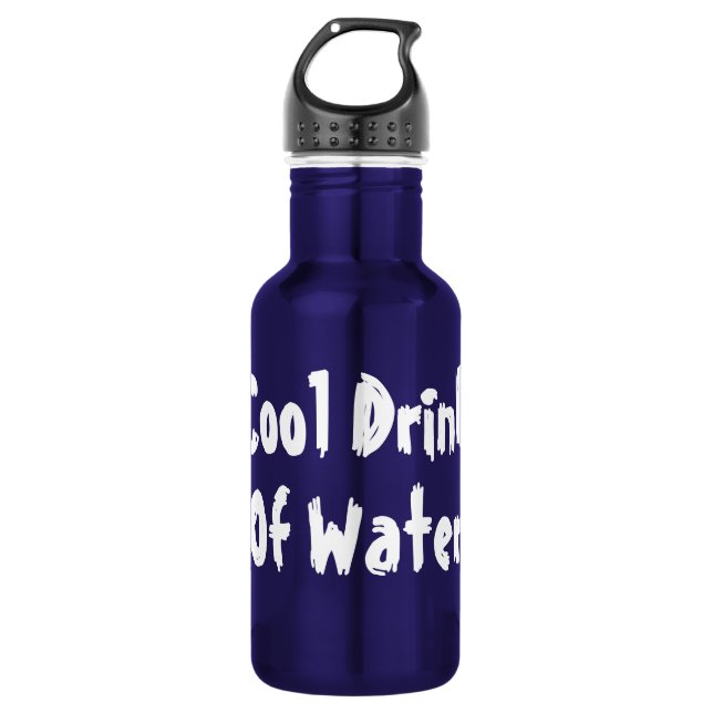 Bouteille d'eau (Devant)