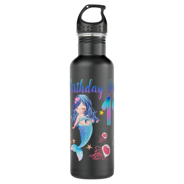 Bouteille D'eau 11e anniversaire Cadeaux 11 ans Anniversaire fille (Devant)
