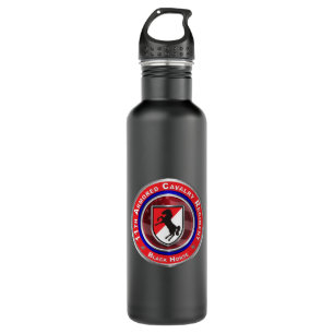 Bouteille D'eau 11e régiment de cavalerie blindée "Cheval noir"