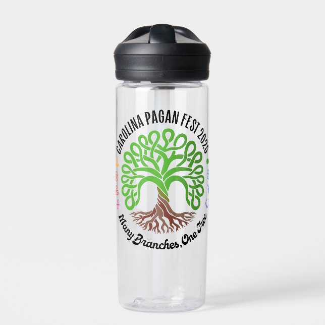 Bouteille D'eau 2025 Carolina Pagan Fest Camelbak Water Bottle (Extérieur)