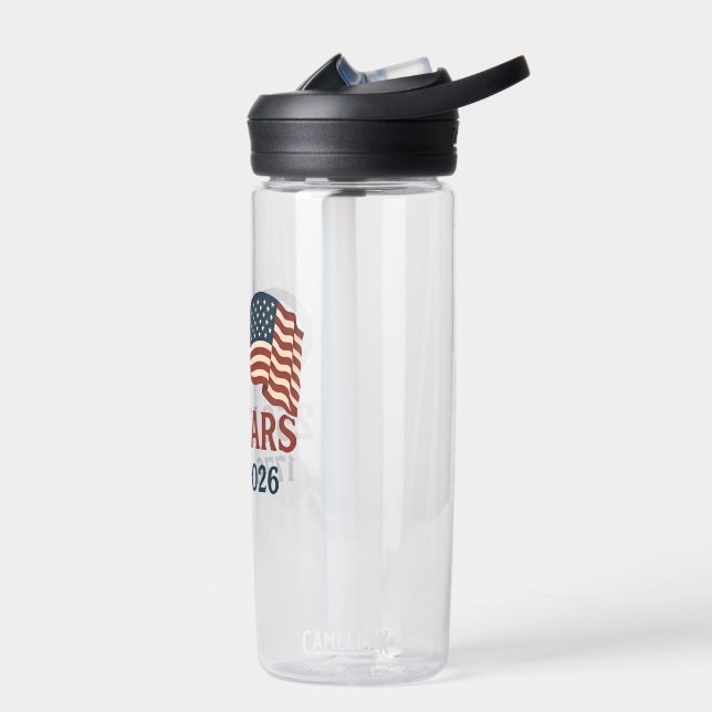 Bouteille D'eau 250 Anniversaire 1776-2026 USA Patriotique (Gauche)