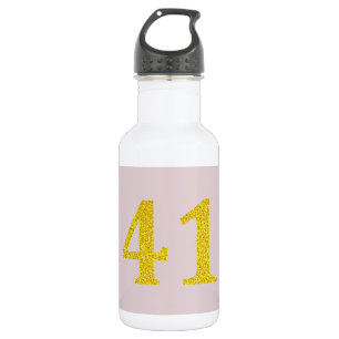 Bouteille D'eau 41e anniversaire Quarante-un Parties scintillant d