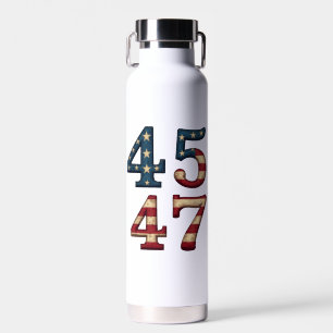Bouteille D'eau 45-47 président trump