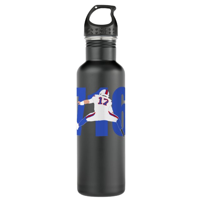 Bouteille D'eau 716 Josh Allen T-shirt classique (Devant)
