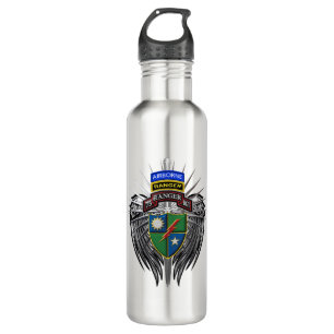 Bouteille D'eau 75e Régiment de Rangers sur mesure