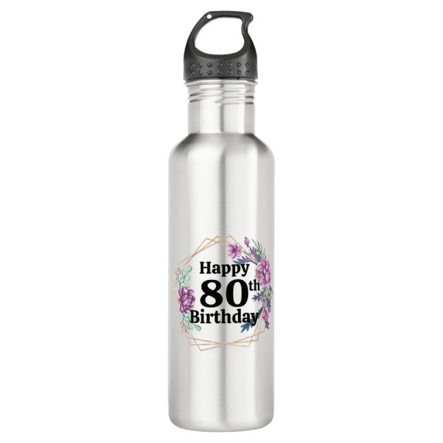 Bouteille D'eau 80e anniversaire (Devant)