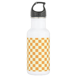 Bouteille D'eau à carreaux jaunes