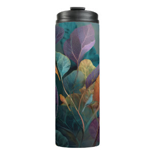 Bouteille d'eau à motif oiseaux et botanique Orang