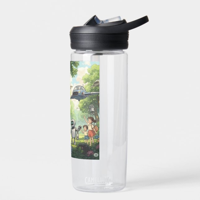 Bouteille d'eau à thème Ghibli (Gauche)