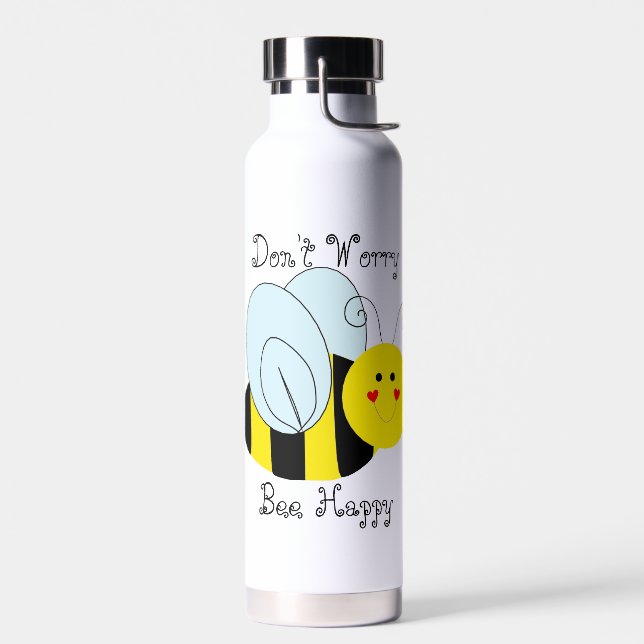 Bouteille D'eau Abeille mignonne Ne t'inquiète Pas Abeille heureus (Gauche)
