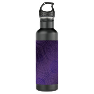 Bouteille D'eau Acceptation Médaillons de méditation violette