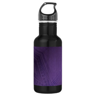 Bouteille D'eau Acceptation   Motif Boho violet écectique