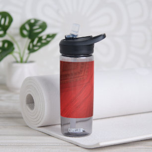 Bouteille D'eau Acceptation Motif de Boho Eclectique Rouge