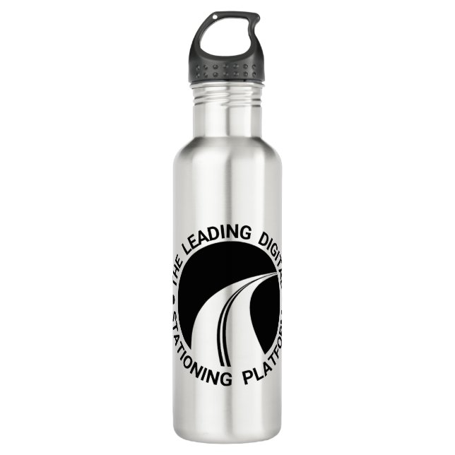 Bouteille d'eau, Acier inoxydable, 24 oz (Devant)