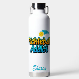 Bouteille D'eau Addict personnalisé de Pickleball