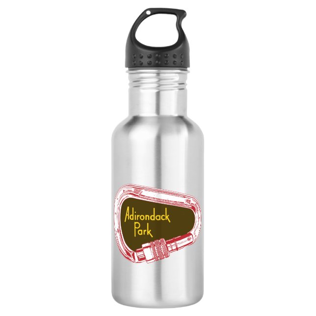 Bouteille D'eau Adirondacks Escalade Carabiner (Devant)