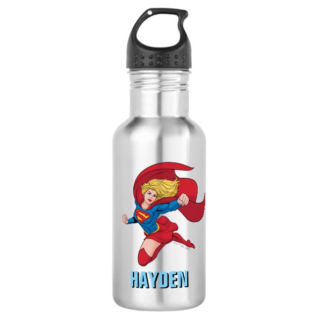 Bouteille D'eau Adorable Stance Supergirl (Devant)