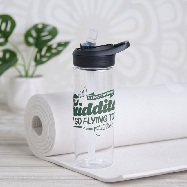 Bouteille D'eau Affiche de recrutement de QUIDDITCH™ (Yoga)