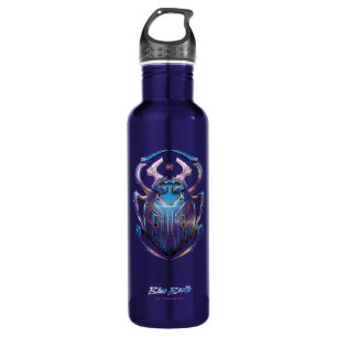 Bouteille D'eau Affiche théâtrale Blue Beetle Scarab