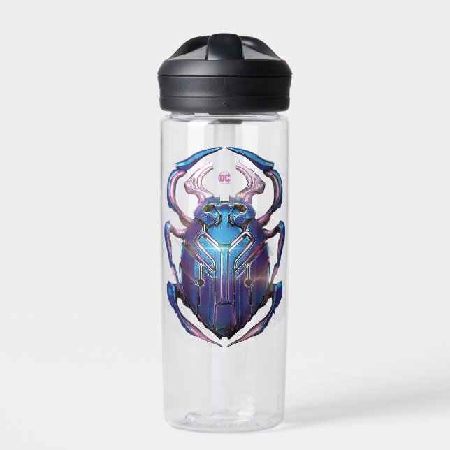 Bouteille D'eau Affiche théâtrale Blue Beetle Scarab (Extérieur)