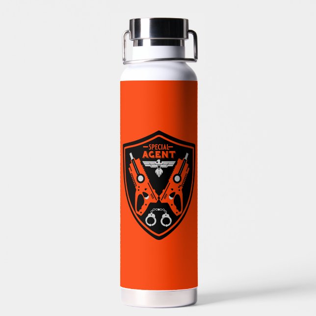 Bouteille D'eau Agent spécial (Arrière)