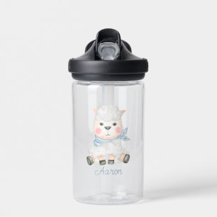 Bouteille D'eau Agneau de dessin animé pour bébé personnalisé