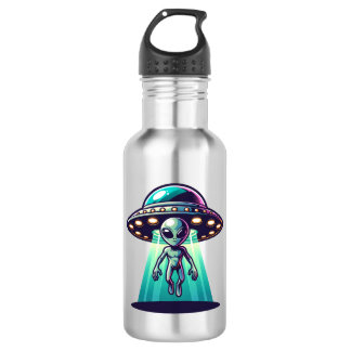 Bouteille D'eau Ai Art avec OVNI Épouser un Alien