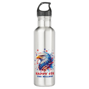 Bouteille D'eau Aigle patriotique américain