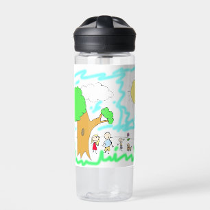Bouteille D'eau Ajouter l'oeuvre de votre enfant à cette oeuvre