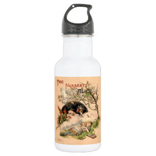 Bouteille D'eau Alice au pays des merveilles Illustrations classiq